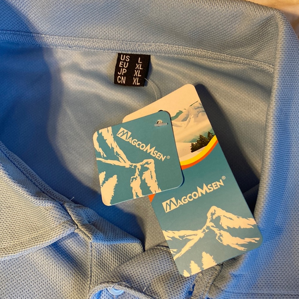Men’s polo golf long sleeve magcoMsen shirt